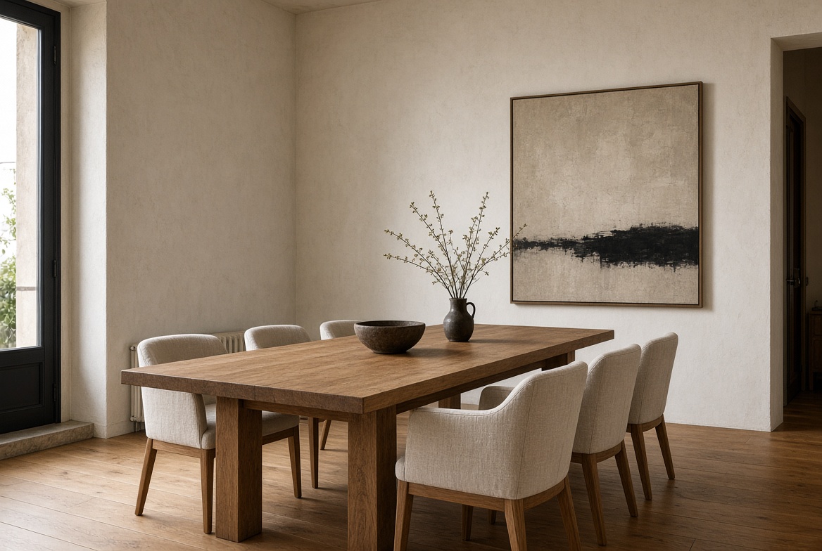 Sala da pranzo in rovere